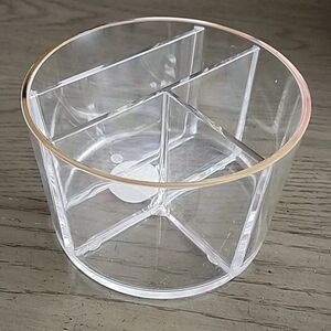 Clear Acrylic Organizer SK Cosmetic Organizer Pre Owned Fair Condition